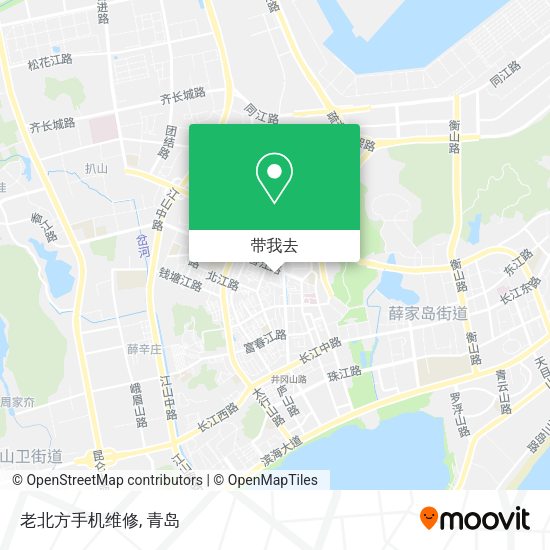 老北方手机维修地图