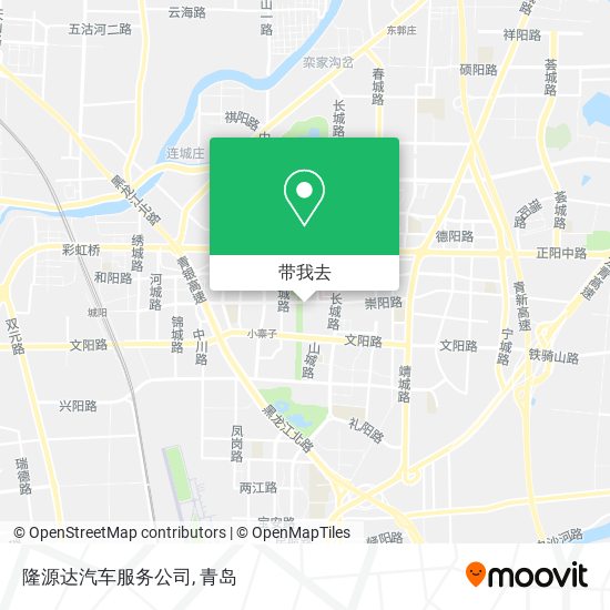 隆源达汽车服务公司地图