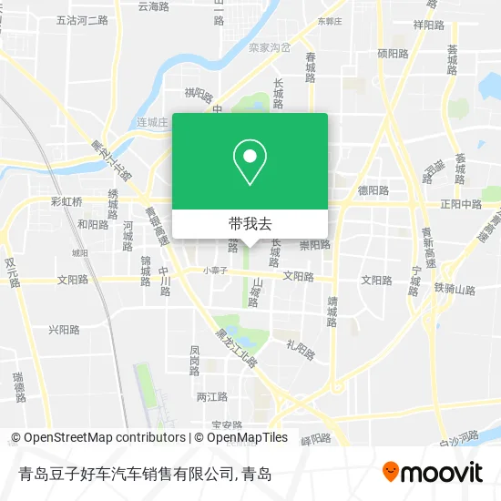 青岛豆子好车汽车销售有限公司地图