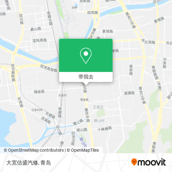 大宽信盛汽修地图