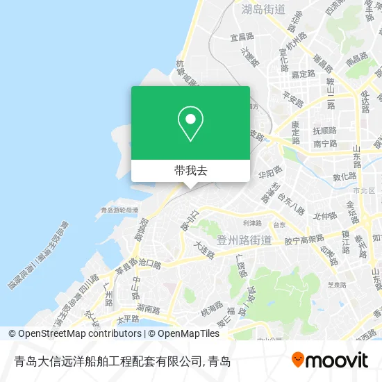 青岛大信远洋船舶工程配套有限公司地图
