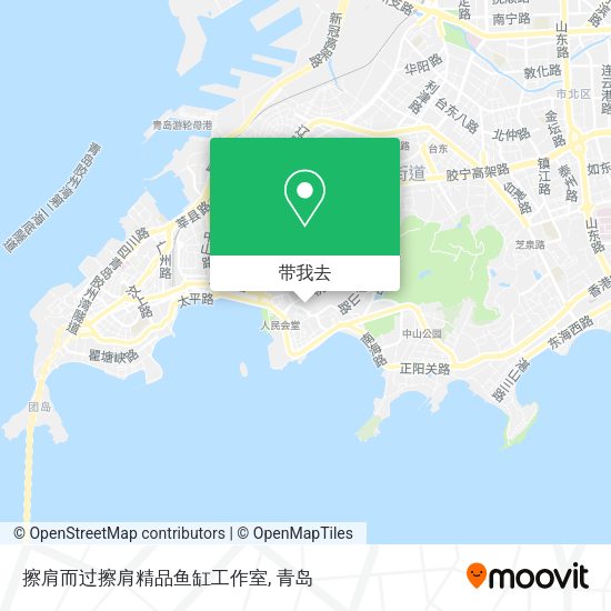 擦肩而过擦肩精品鱼缸工作室地图