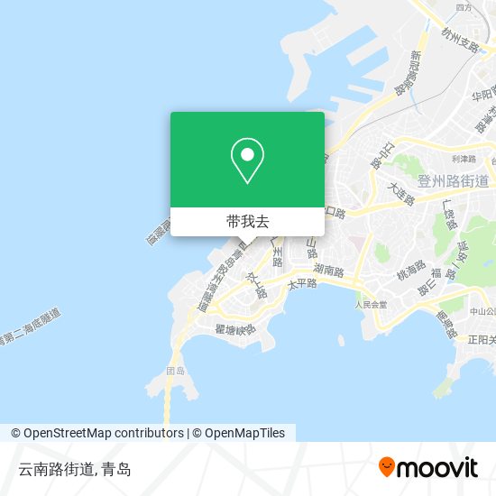 云南路街道地图