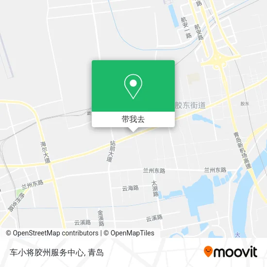车小将胶州服务中心地图