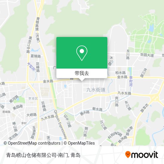 青岛崂山仓储有限公司-南门地图