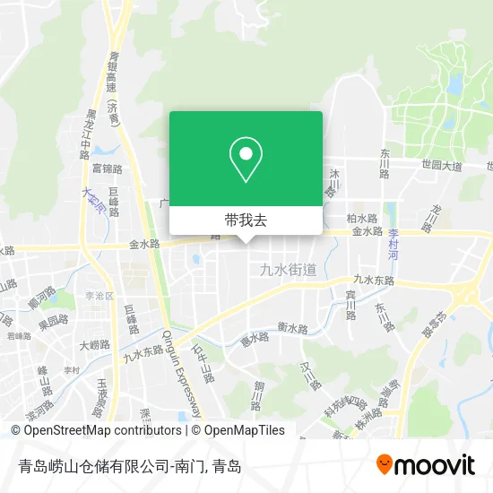 青岛崂山仓储有限公司-南门地图