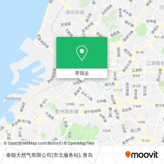 泰能天然气有限公司(市北服务站)地图