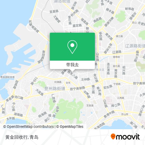 黄金回收行地图