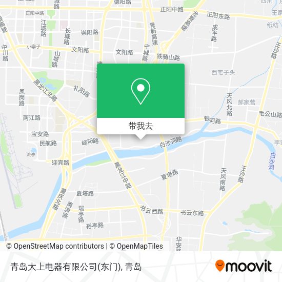 青岛大上电器有限公司(东门)地图