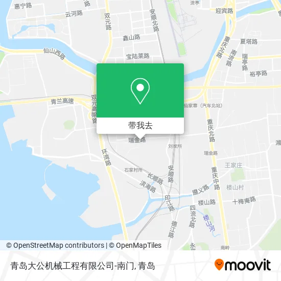 青岛大公机械工程有限公司-南门地图
