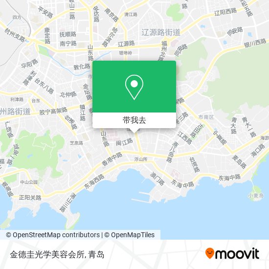 金德圭光学美容会所地图