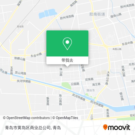 青岛市黄岛区商业总公司地图