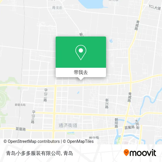 青岛小多多服装有限公司地图