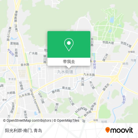 阳光利群-南门地图