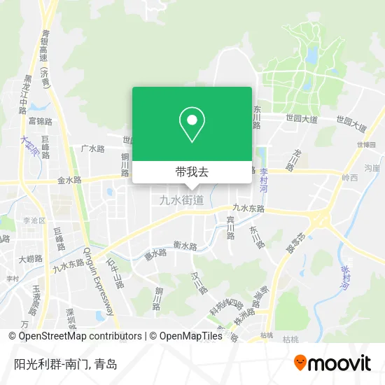 阳光利群-南门地图