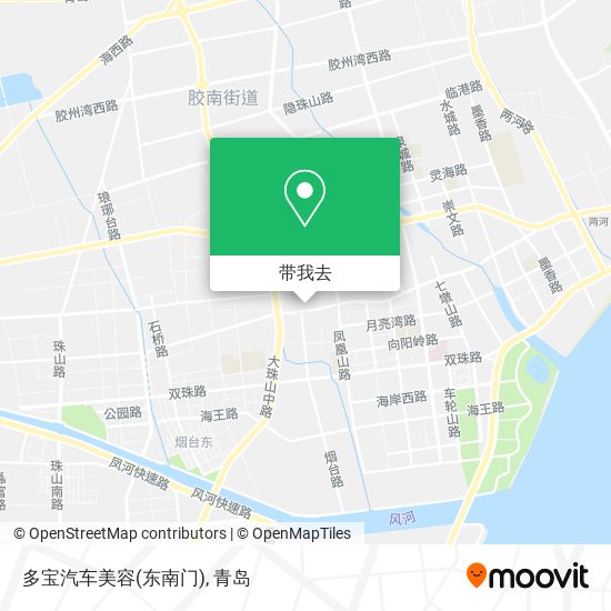 多宝汽车美容(东南门)地图