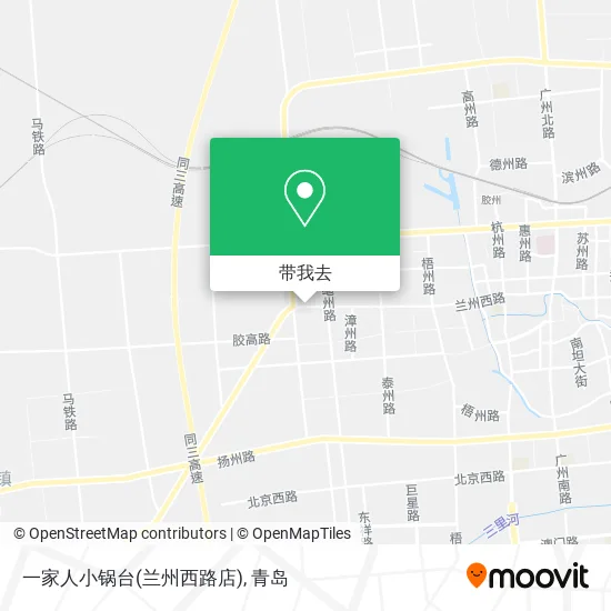 一家人小锅台(兰州西路店)地图