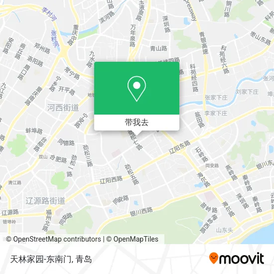 天林家园-东南门地图