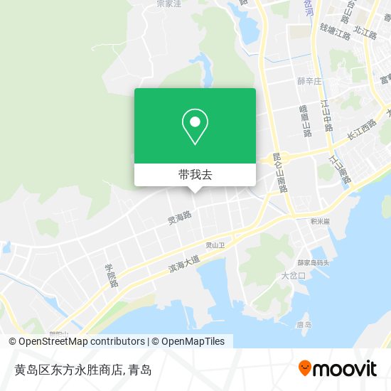 黄岛区东方永胜商店地图
