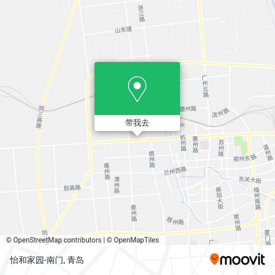 怡和家园-南门地图