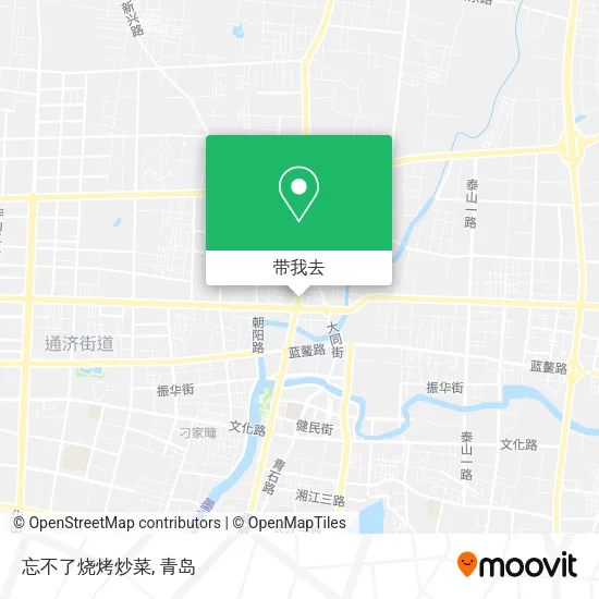 忘不了烧烤炒菜地图