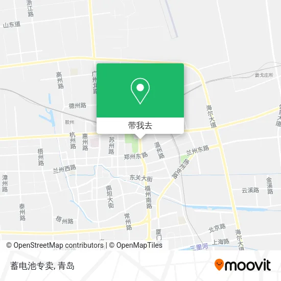 蓄电池专卖地图