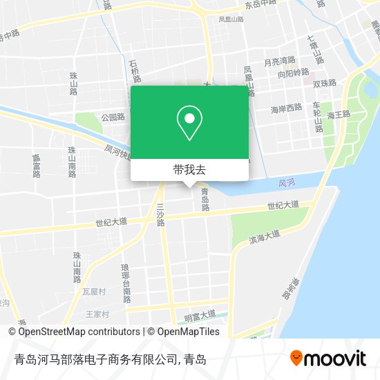 青岛河马部落电子商务有限公司地图