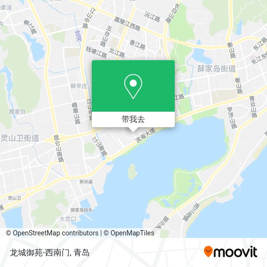 龙城御苑-西南门地图