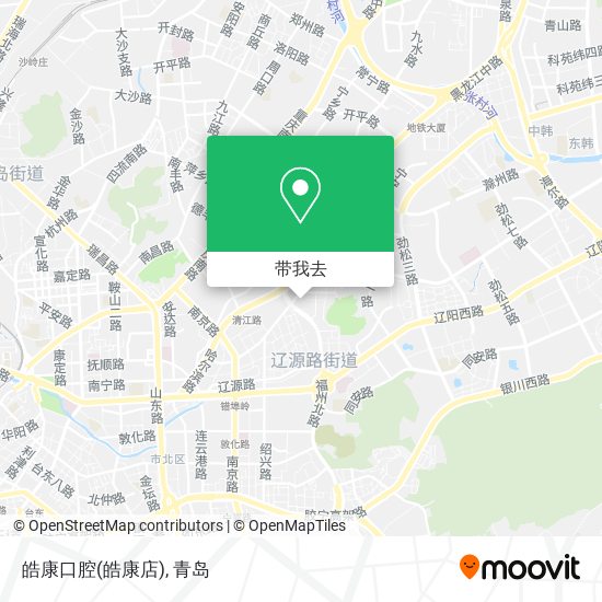 皓康口腔(皓康店)地图