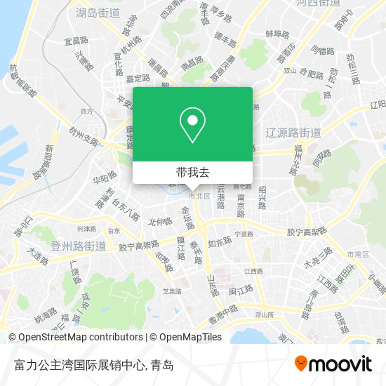 富力公主湾国际展销中心地图