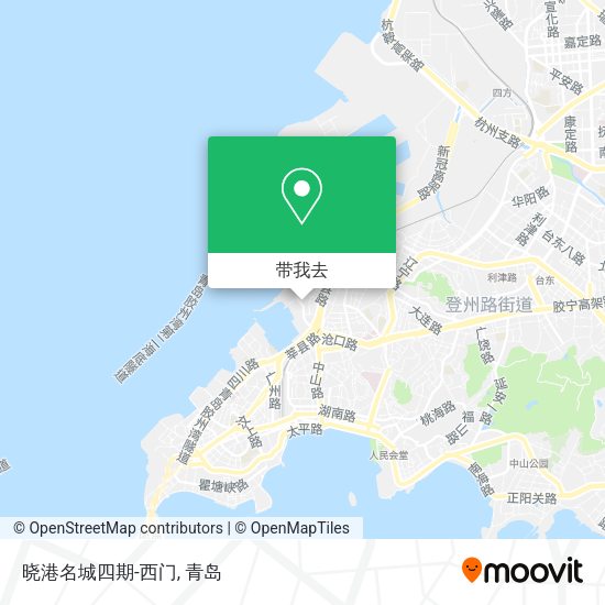 晓港名城四期-西门地图