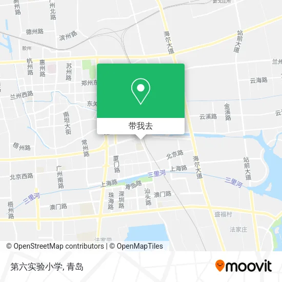 第六实验小学地图