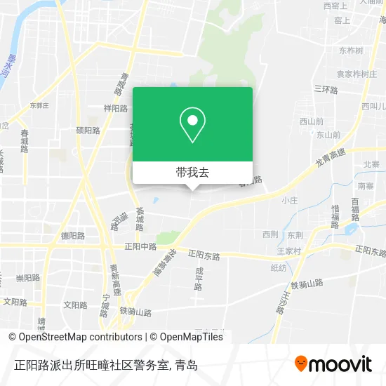 正阳路派出所旺疃社区警务室地图