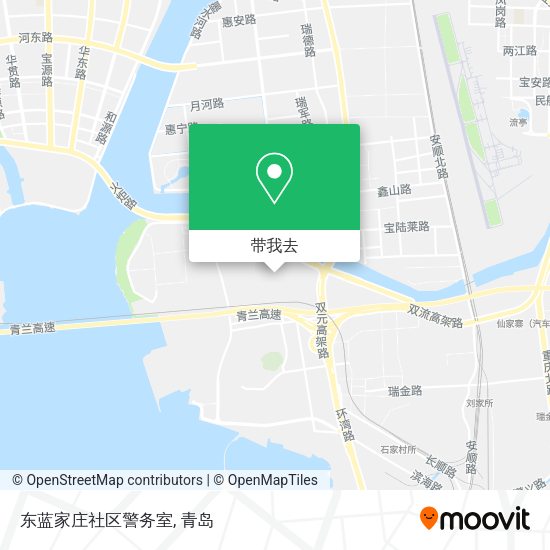 东蓝家庄社区警务室地图