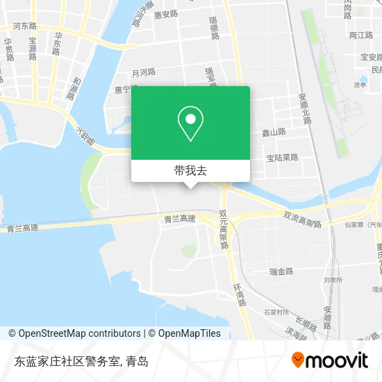 东蓝家庄社区警务室地图