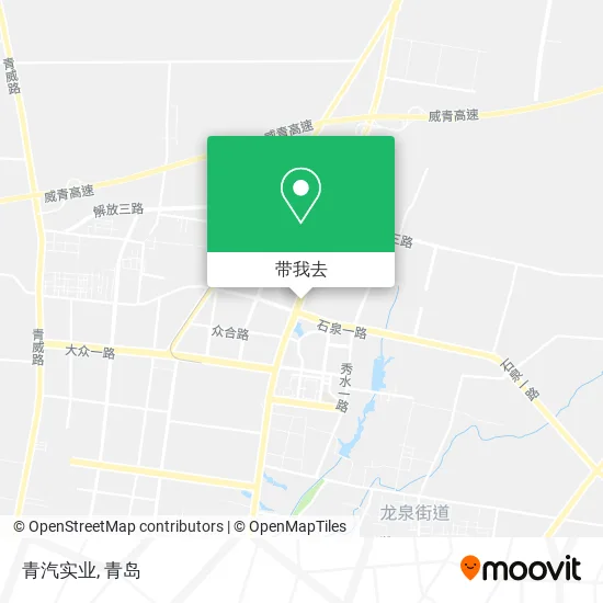 青汽实业地图