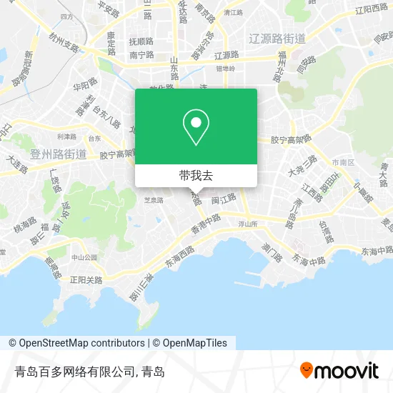 青岛百多网络有限公司地图