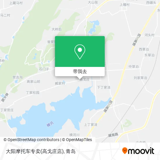 大阳摩托车专卖(高戈庄店)地图