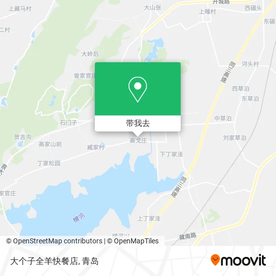 大个子全羊快餐店地图