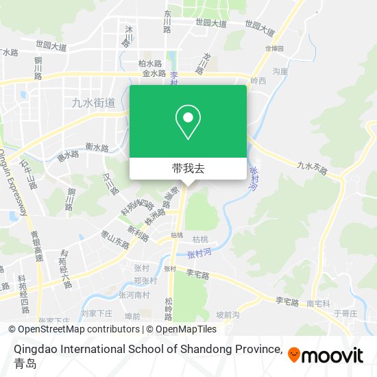 Qingdao International School of Shandong Province地图
