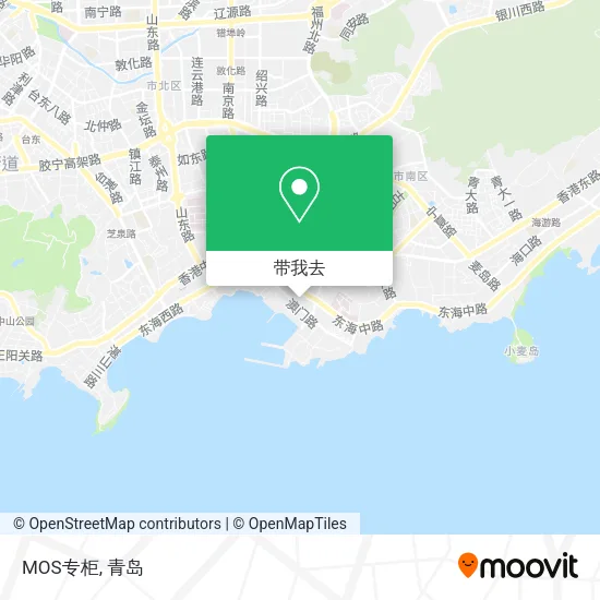 MOS专柜地图