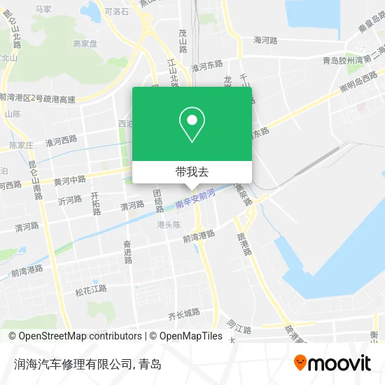 润海汽车修理有限公司地图