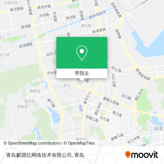 青岛麒团亿网络技术有限公司地图