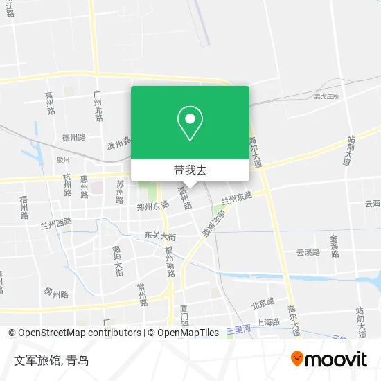 文军旅馆地图
