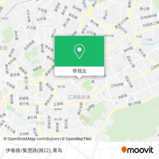 伊春路/集贤路(路口)地图