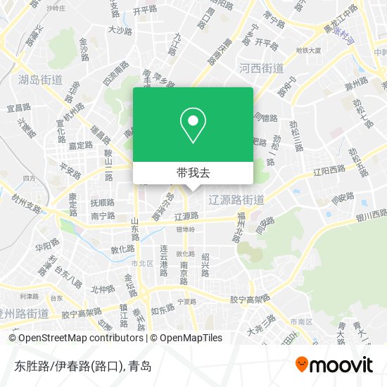 东胜路/伊春路(路口)地图