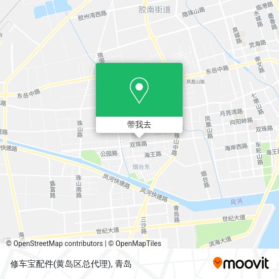 修车宝配件(黄岛区总代理)地图