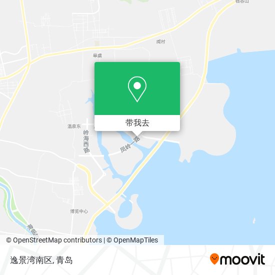 逸景湾南区地图
