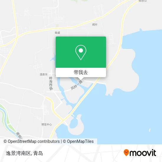 逸景湾南区地图