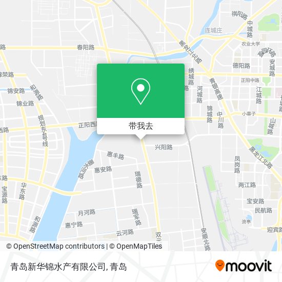 青岛新华锦水产有限公司地图